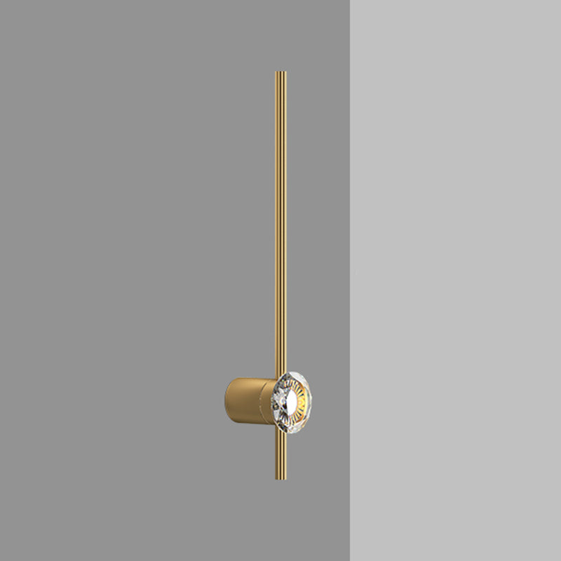 Modern Luxury Style Wall Mounted Light Fixture Copper Flush Mount Wall Sconce for Living Room