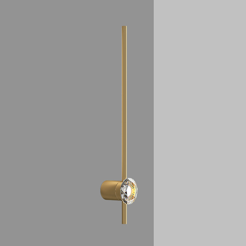 Modern Luxury Style Wall Mounted Light Fixture Copper Flush Mount Wall Sconce for Living Room