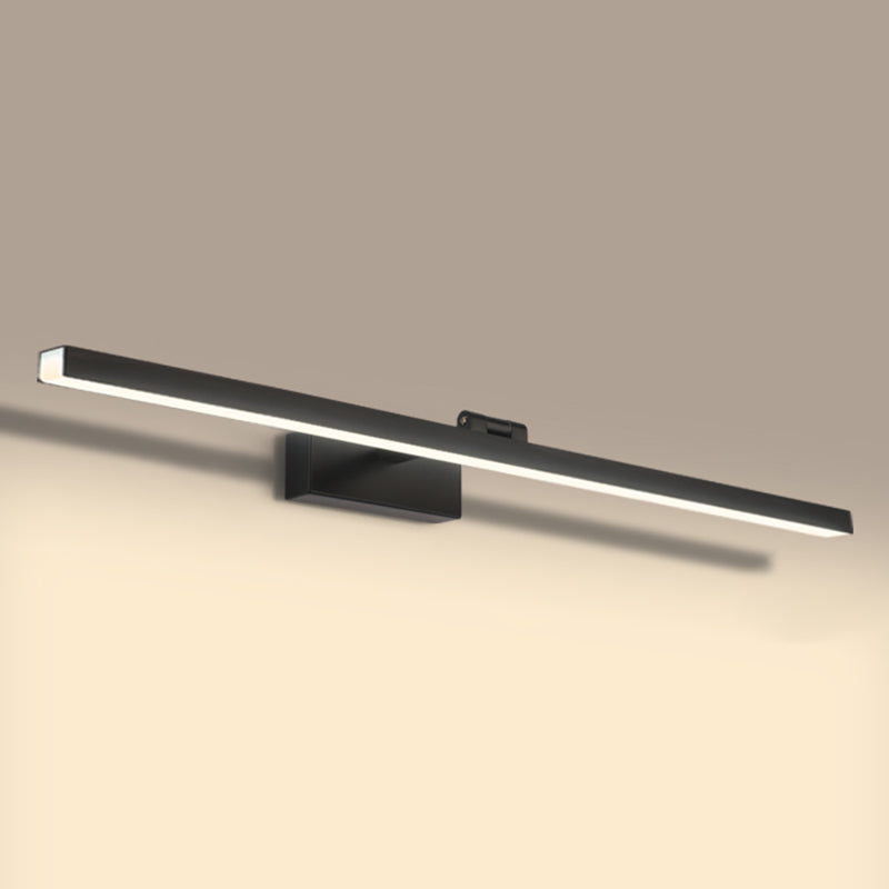 Modern Minimalist Style Linear Wall Mounted Vanity Lights Metal Vanity Wall Light Fixtures for Bathroom