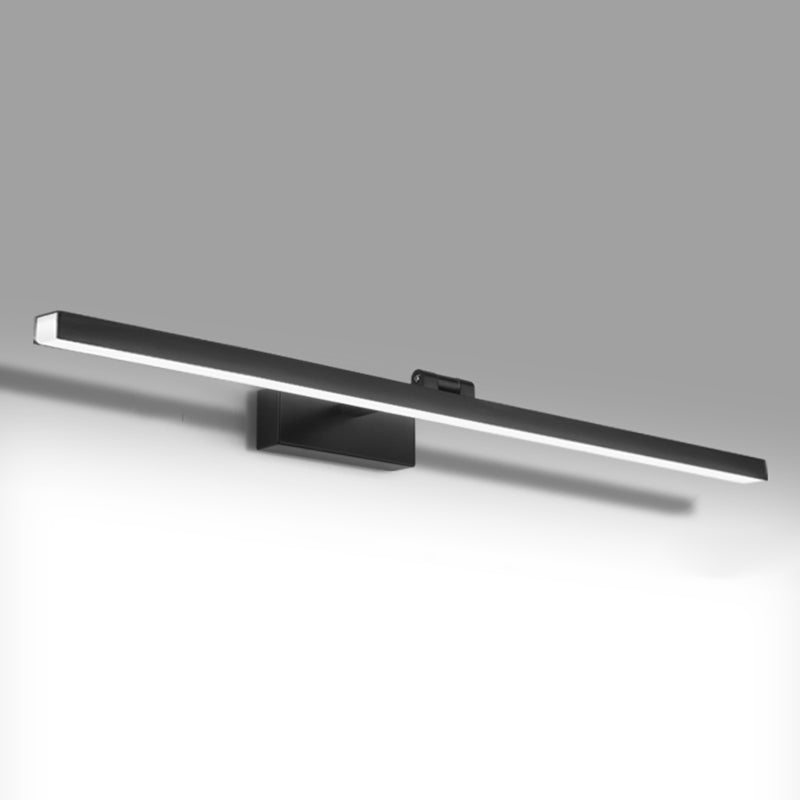 Modern Minimalist Style Linear Wall Mounted Vanity Lights Metal Vanity Wall Light Fixtures for Bathroom