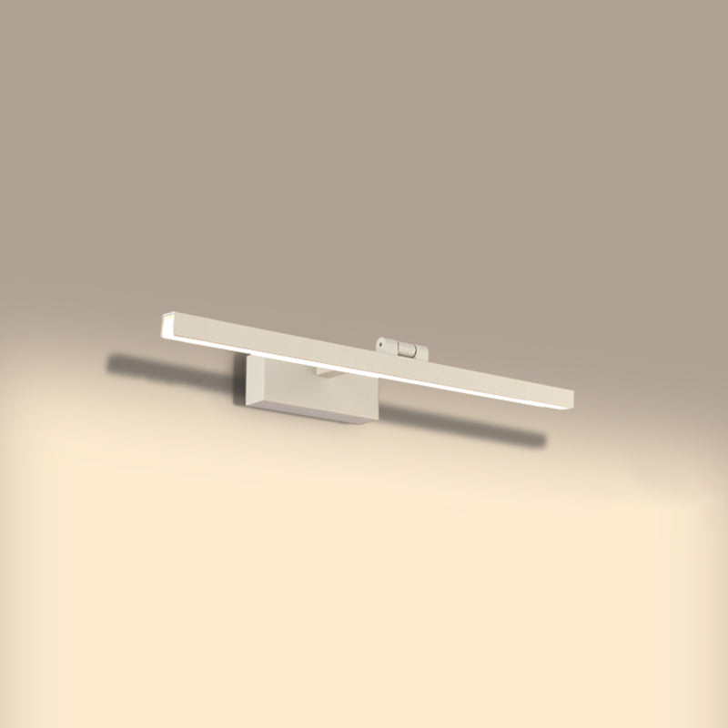 Modern Minimalist Style Linear Wall Mounted Vanity Lights Metal Vanity Wall Light Fixtures for Bathroom