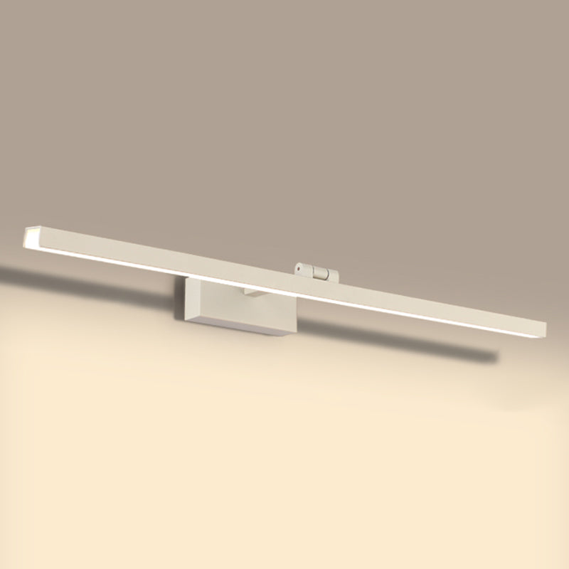 Modern Minimalist Style Linear Wall Mounted Vanity Lights Metal Vanity Wall Light Fixtures for Bathroom