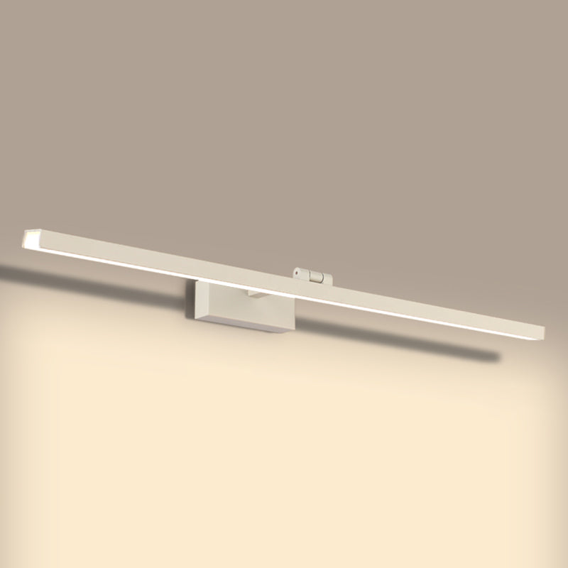 Modern Minimalist Style Linear Wall Mounted Vanity Lights Metal Vanity Wall Light Fixtures for Bathroom