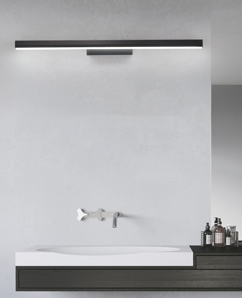 Style minimaliste moderne de style cylindrique de vanité murale lumineux acrylique 1 luminaire mural de vanité légère