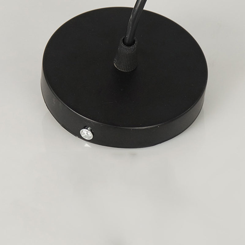 Lampada a sospensione a ciondolo a 1-bulba in oro industriale in alluminio interno appeso per il ristorante