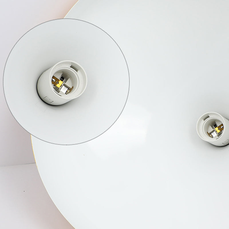 1 Light Onion Pendant Lighting Retro Industrial Style Metal Pendant Ceiling Lights for Restaurant