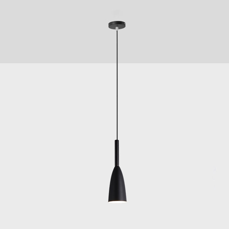 1 cilindro a cono a cono leggero Creative Creative Industrial Style Metal Cioncant per il ristorante
