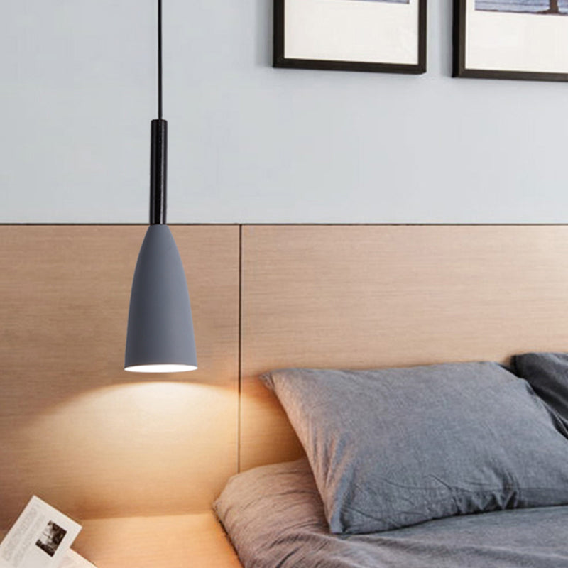 1 cilindro a cono a cono leggero Creative Creative Industrial Style Metal Cioncant per il ristorante