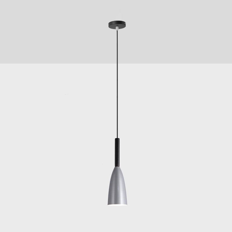 1 cilindro a cono a cono leggero Creative Creative Industrial Style Metal Cioncant per il ristorante