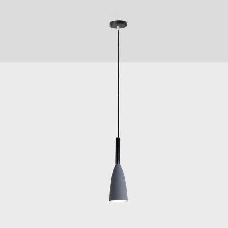 1 cilindro a cono a cono leggero Creative Creative Industrial Style Metal Cioncant per il ristorante
