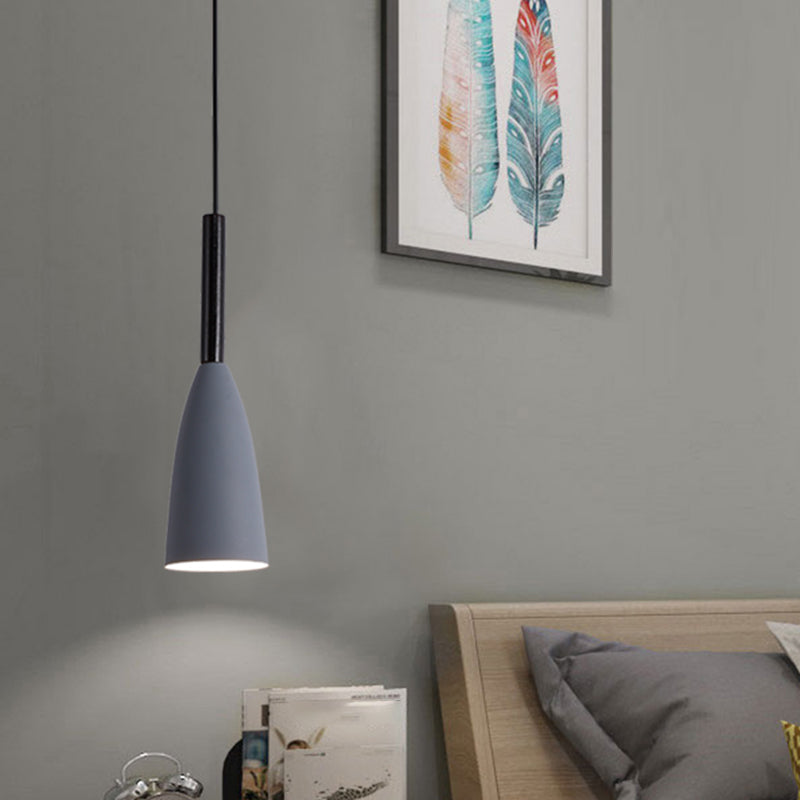 1 cilindro a cono a cono leggero Creative Creative Industrial Style Metal Cioncant per il ristorante