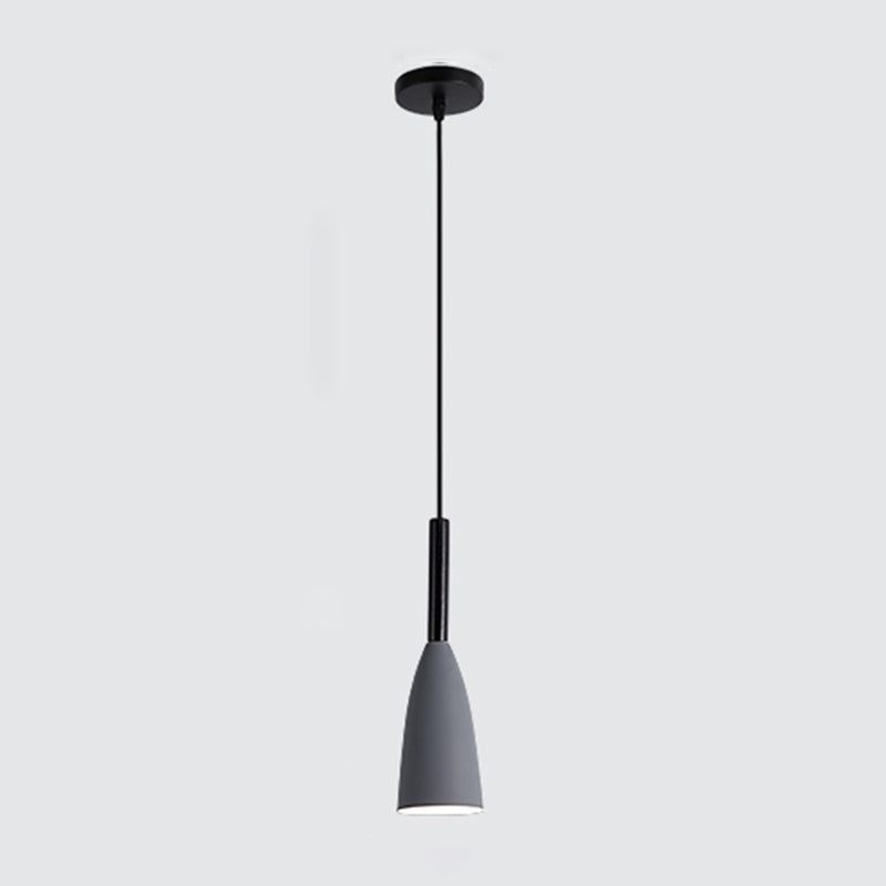 1 cilindro a cono a cono leggero Creative Creative Industrial Style Metal Cioncant per il ristorante