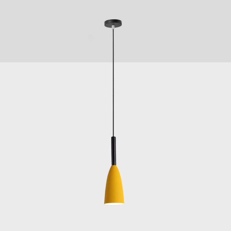 1 cilindro a cono a cono leggero Creative Creative Industrial Style Metal Cioncant per il ristorante