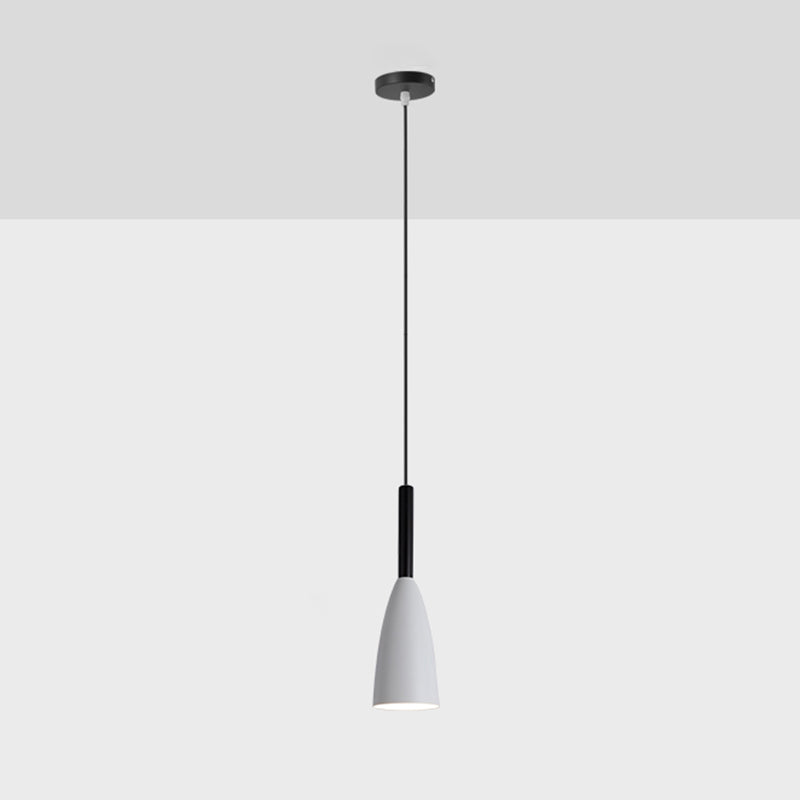 1 cilindro a cono a cono leggero Creative Creative Industrial Style Metal Cioncant per il ristorante