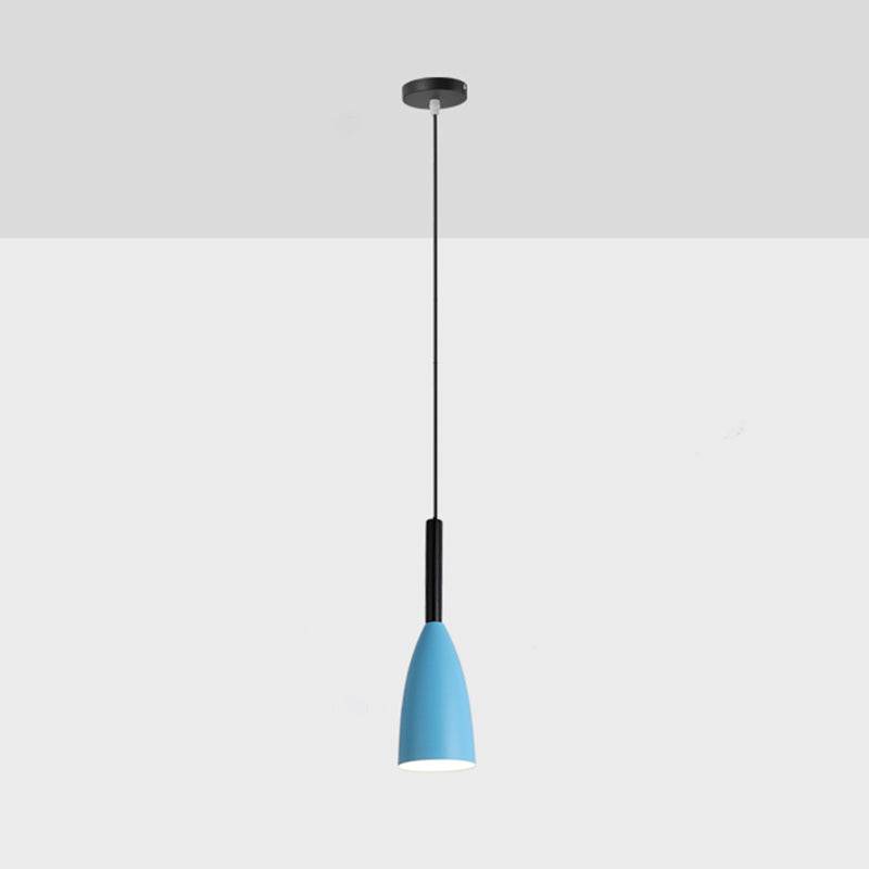 1 cilindro a cono a cono leggero Creative Creative Industrial Style Metal Cioncant per il ristorante