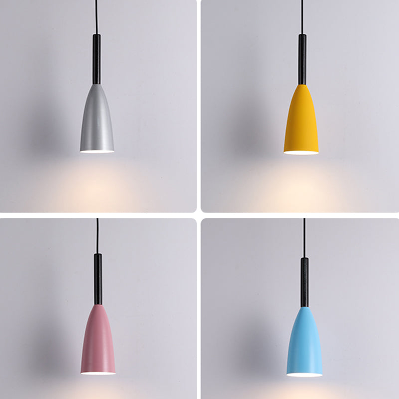 1 cilindro a cono a cono leggero Creative Creative Industrial Style Metal Cioncant per il ristorante