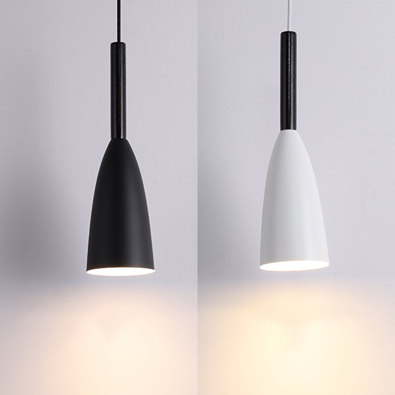 1 cilindro a cono a cono leggero Creative Creative Industrial Style Metal Cioncant per il ristorante