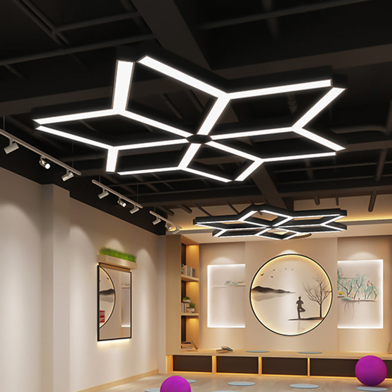 Modern Minimalist Pendant Lighting Fixtures Acrylic Hanging Pendant Lights for Meeting Room