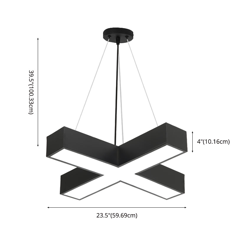 Modern Minimalist Pendant Lighting Fixtures Acrylic Hanging Pendant Lights for Meeting Room