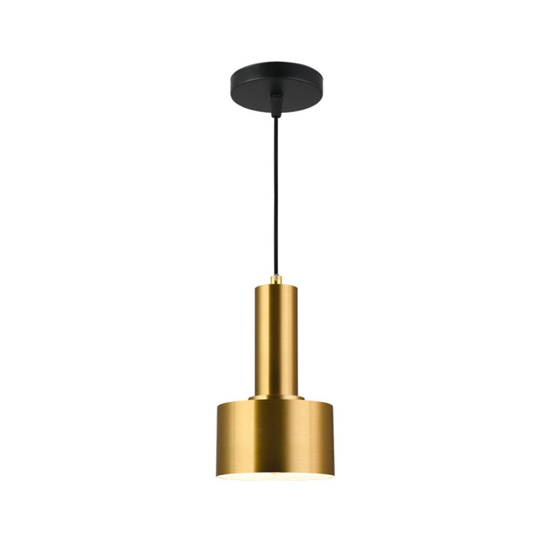 Postmodernism Grenade Shaped Pendant Metal 1-Light Dinner Suspension Light Fixture