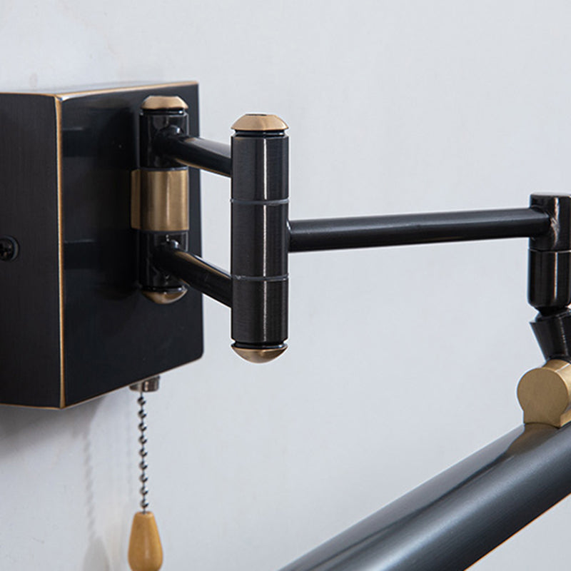 Style minimaliste moderne à style cylindrique Vanity Lights Lights Copper Vanity Lighting For Salle