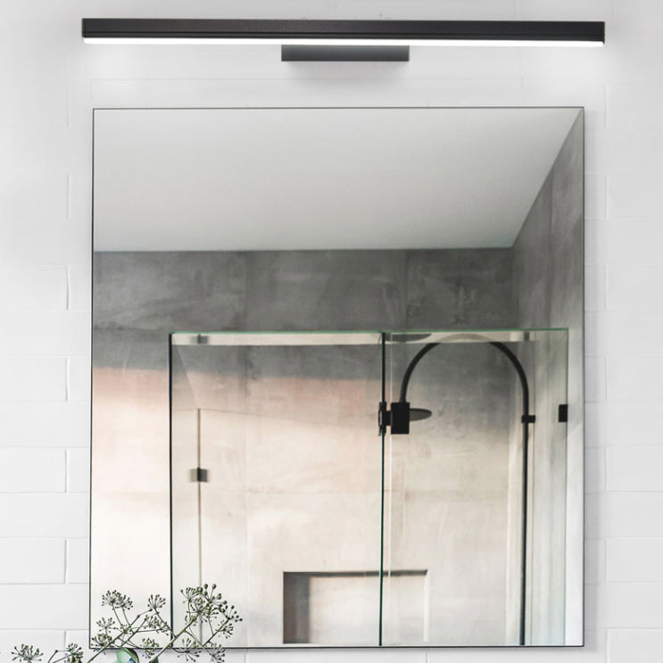 Style minimaliste moderne de style cylindrique de vanité murale lumineux acrylique 1 luminaire mural de vanité légère