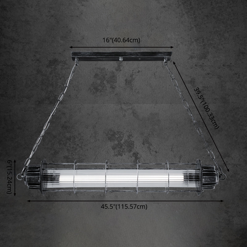 Luce a sospensione industriale Light Metal Light Room Foyer Light