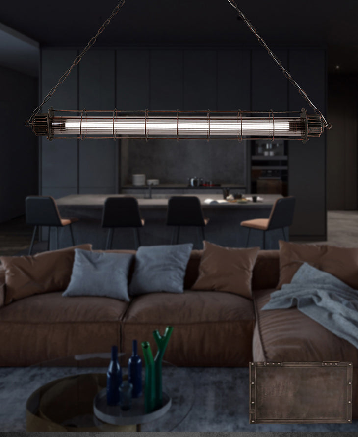 Luce a sospensione industriale Light Metal Light Room Foyer Light