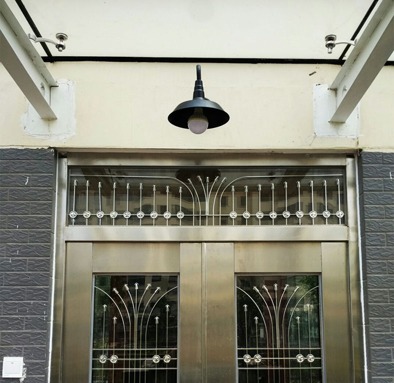 Wandleuchtenleuchte leichte Industriestil Metall Schwanzteeck Wandlampenvorrichtung für den Freien