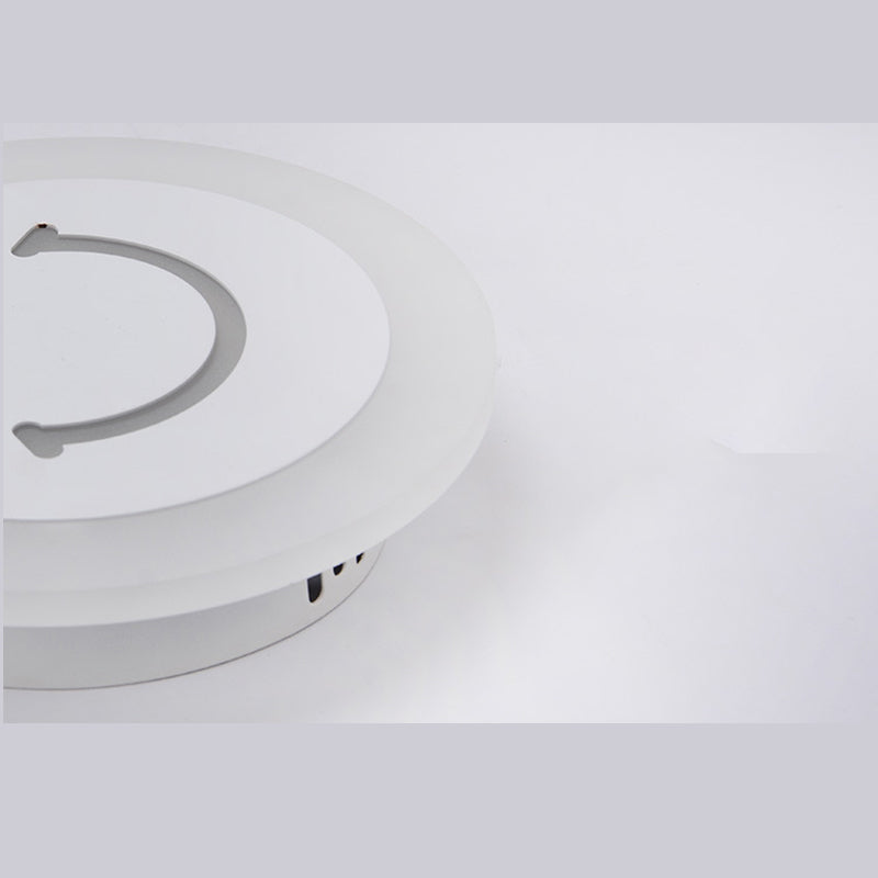 Smile Face Acrylique Mur Gasque Éclairage Simplicité LED LED BLANC MUR ÉCLAIRAGE