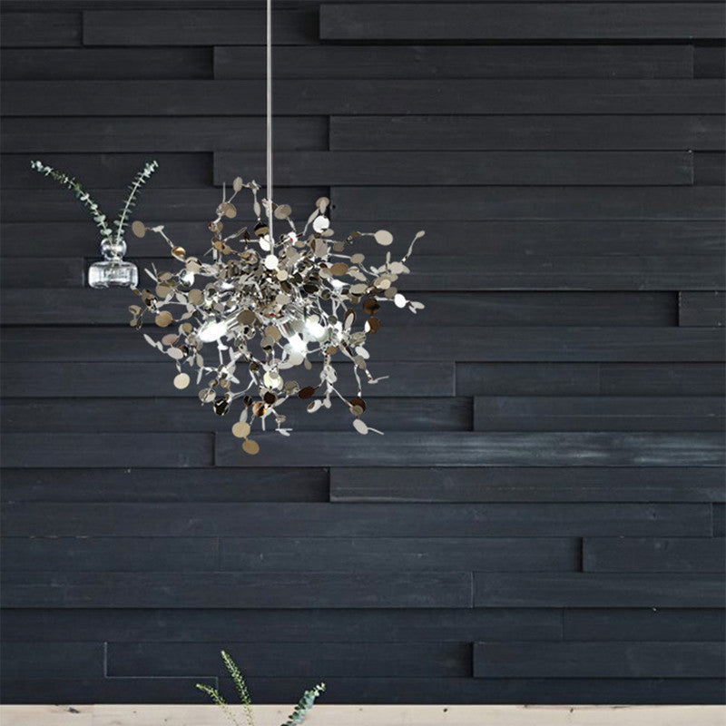 Metal Shaded Suspension Pendant Modern Style Pendant Lighting Fixture for Dinning Room