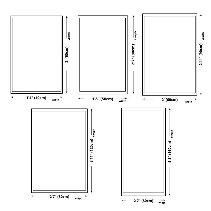 Nordic Minimalist Area Rug Geometric Carpet Polyester Rug for Bedside Living Room, Home Office