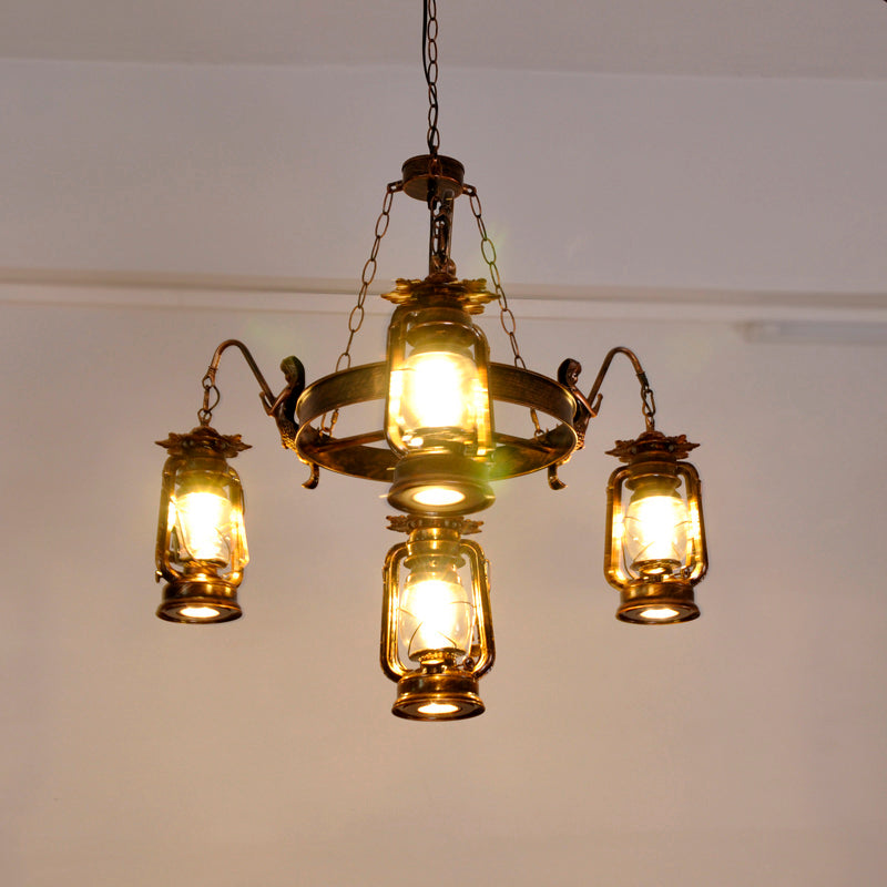 Accesorio de techo industrial Bar de colgante múltiple de luz múltiple luz de restaurante Light