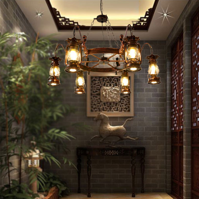 Accesorio de techo industrial Bar de colgante múltiple de luz múltiple luz de restaurante Light