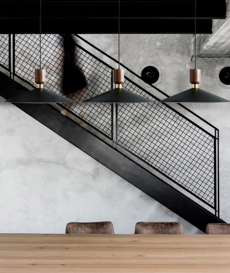 Slim Metal Modern Hanging Lamp Kit 1-Light LED Down Lighting Pendant for Dining Room