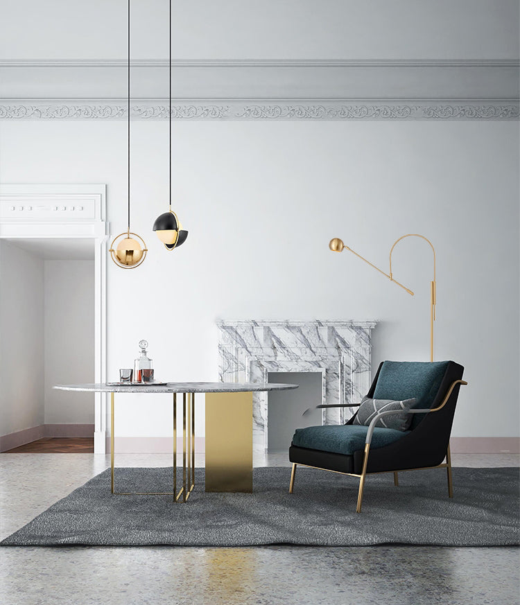 Eigentijdse mobiele tinten hangen licht 1 licht metalen ophanging hanger voor slaapkamer