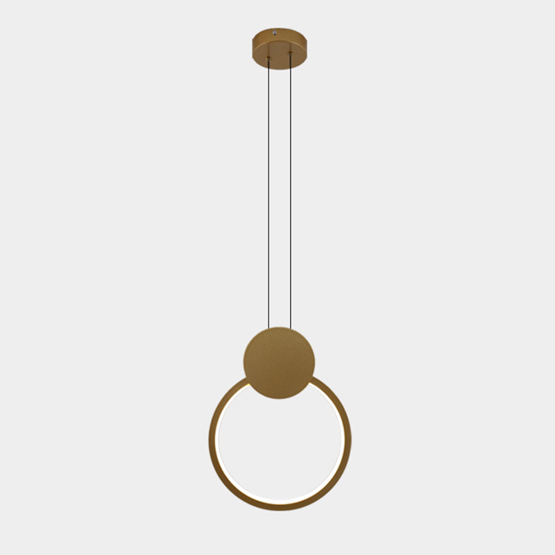 Simplicity Linear Hanging Light Kit Aluminum 1-Light Ceiling Light for Dining Room