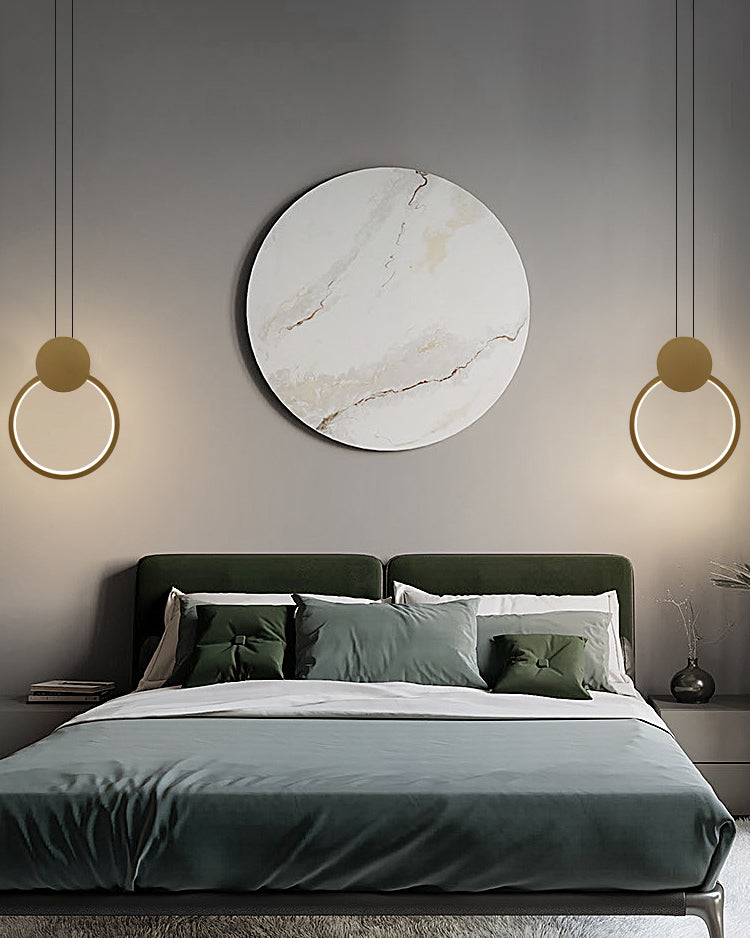 Simplicity Linear Hanging Light Kit Aluminum 1-Light Ceiling Light for Dining Room