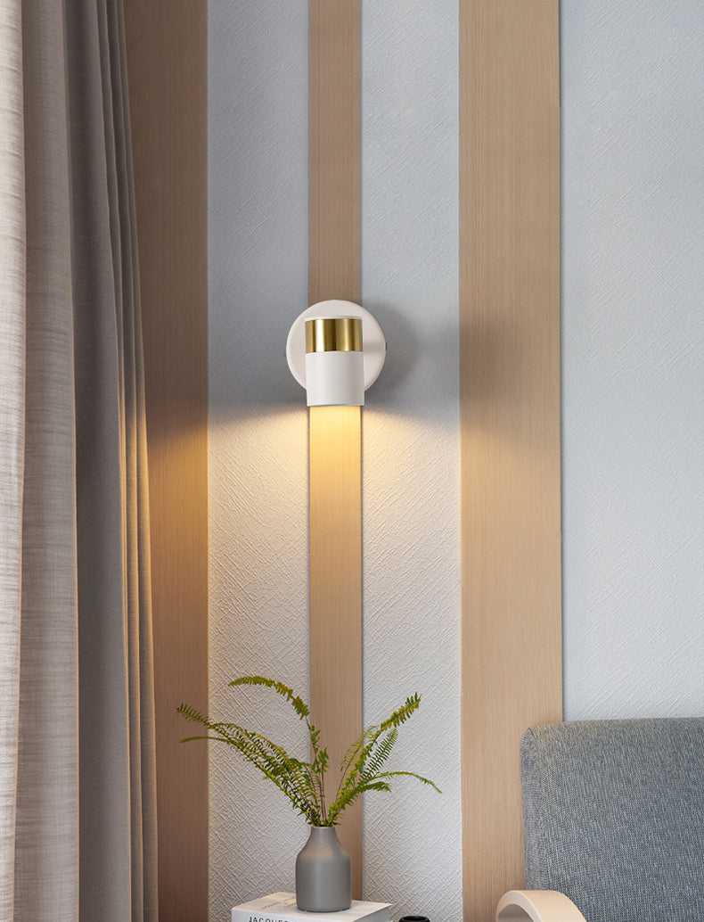 Éclairage mural contemporain à 1 lumière