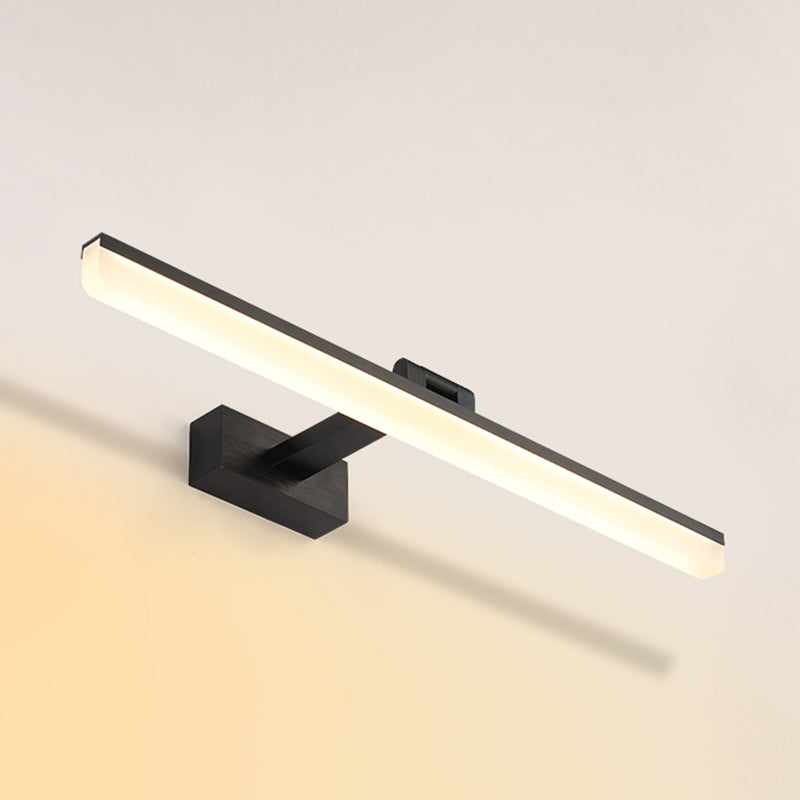 Moderno stile minimalista allungato Montate Montate Vanity Lights Alluminio Vanity Wall Freepurs per il bagno