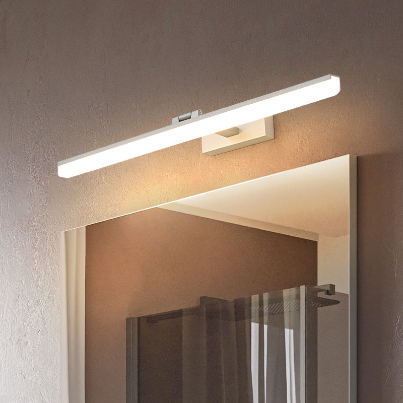 Moderno stile minimalista allungato Montate Montate Vanity Lights Alluminio Vanity Wall Freepurs per il bagno