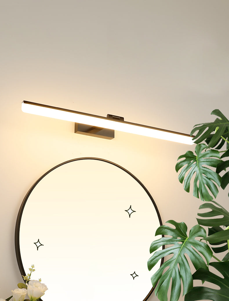 Moderno stile minimalista allungato Montate Montate Vanity Lights Alluminio Vanity Wall Freepurs per il bagno