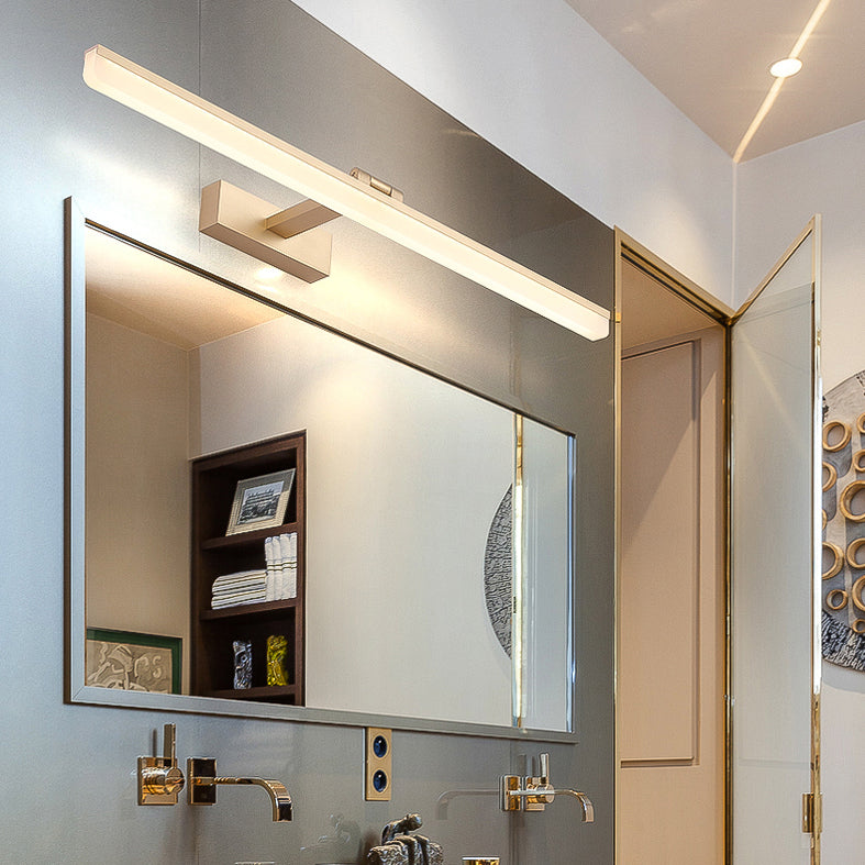 Moderno stile minimalista allungato Montate Montate Vanity Lights Alluminio Vanity Wall Freepurs per il bagno