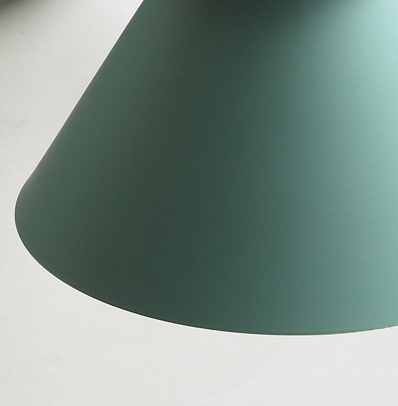 1 Light Metal Wall Mounted Light Fixture Modern Dual Cone Wall Sconce Lighting for Dining Room