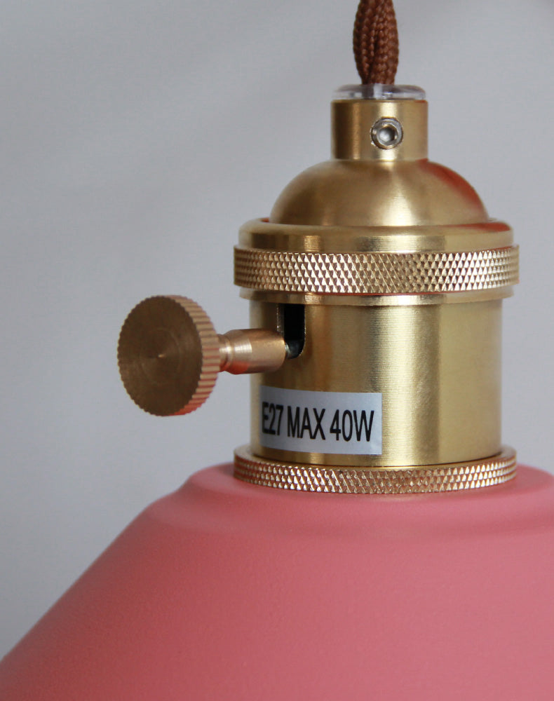 1 Light Metal Wall Mounted Light Fixture Modern Cone Wall Sconce Lighting for Dining Room