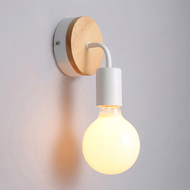 Lampade a parete per lampadina nuda Lampade a parete Ultra-Modern Wall Sconce Lighting per camera da letto