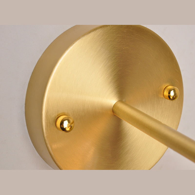 Modern Simplicity Cup Wall Mounted Light Fixture Clear Glass Wall Mount Light Fixture for Living Room