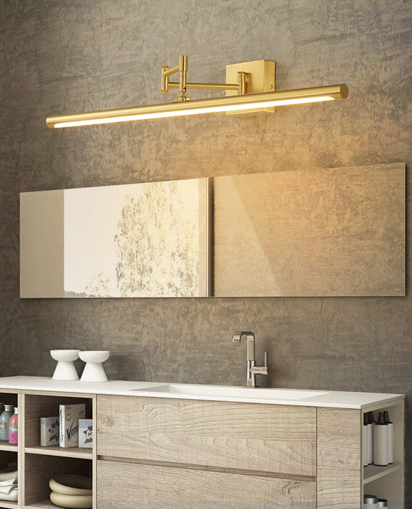 Moderni tubi in stile minimalista Luci da vanità montate a parete con il bagno