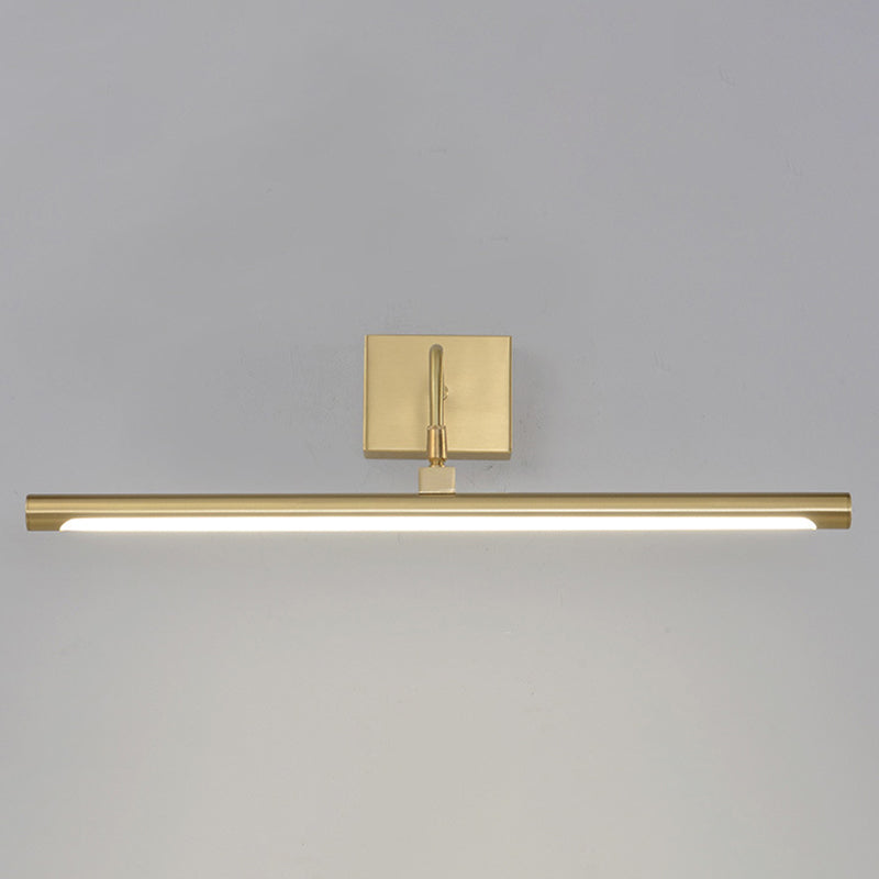 MODERNO MODIALE LUMI LINEAR LINEA LUCI DI VANITÀ DI VAITÀ IDEE LIMINE DELLA parete di rame per il bagno