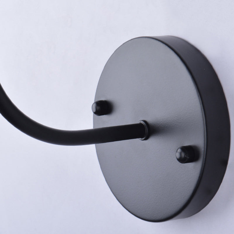 1 Light Metal Wall Mounted Light Fixture Industrial Lantern Wall Sconce Light Fixtures for Hall And Foyer